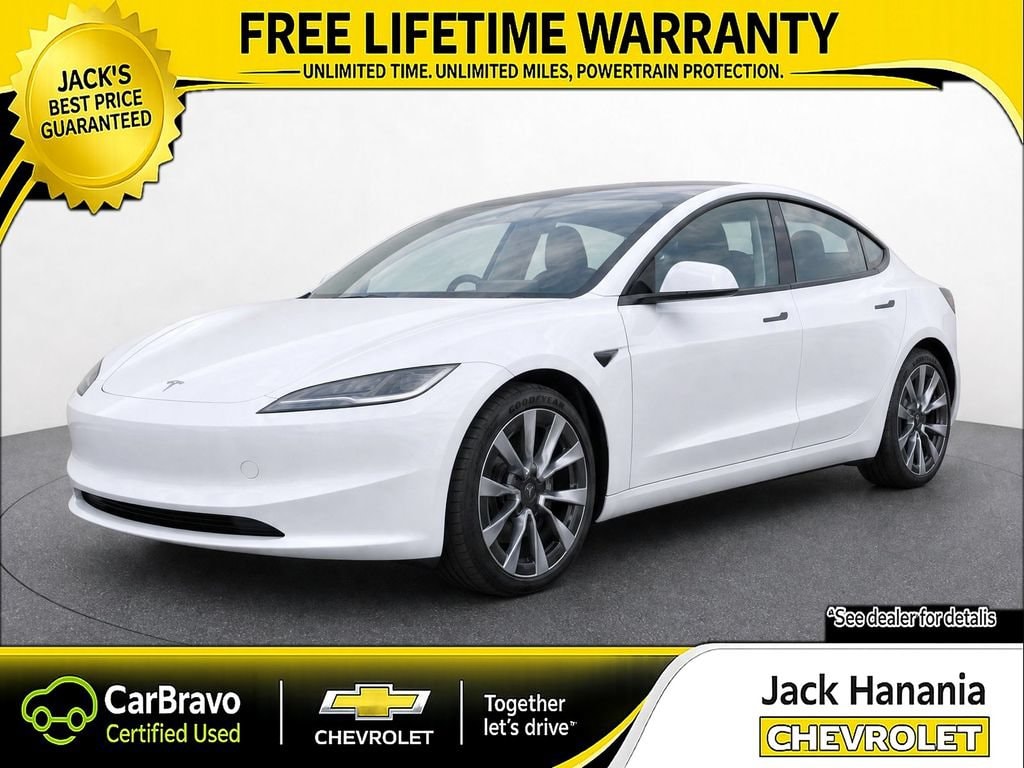 Used 2025 Tesla Model 3 Long Range with VIN 5YJ3E1EA6SF973684 for sale in St. Augustine, FL