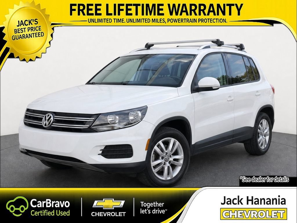 Used 2016 Volkswagen Tiguan S with VIN WVGAV7AX5GW599989 for sale in St. Augustine, FL