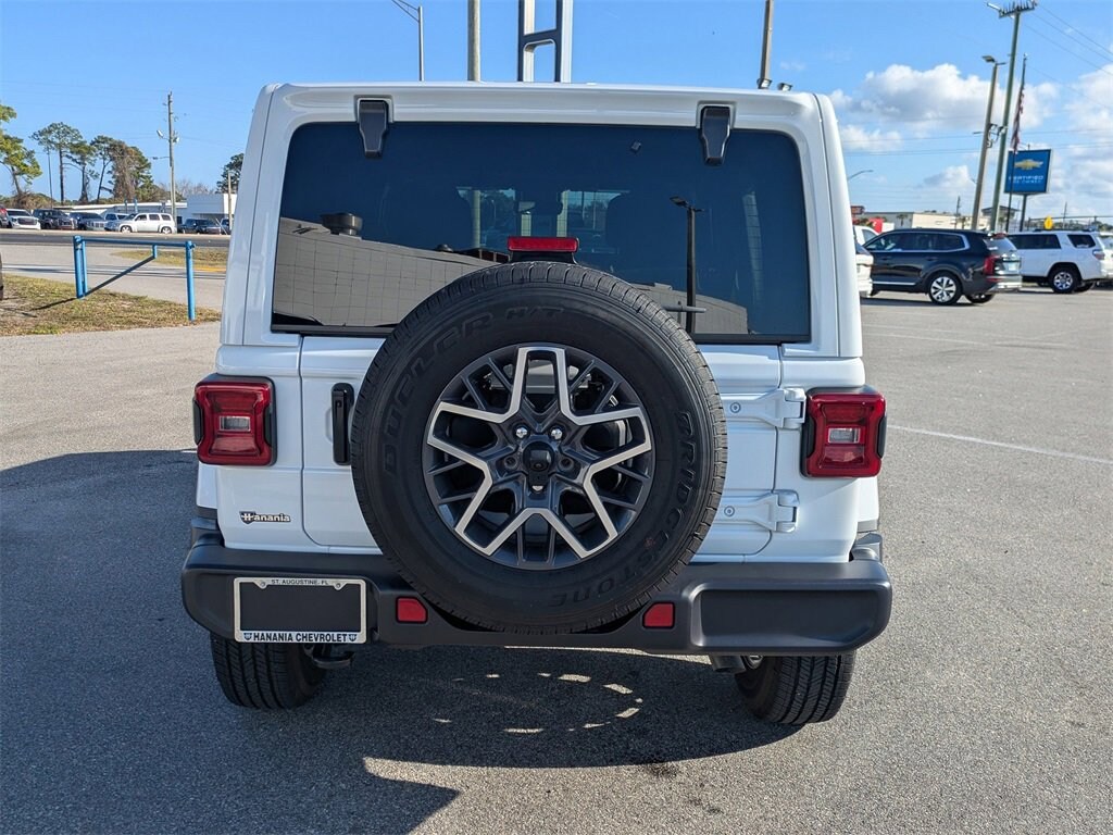 Used 2024 Jeep Wrangler 4-Door Sahara 4x4 SUV