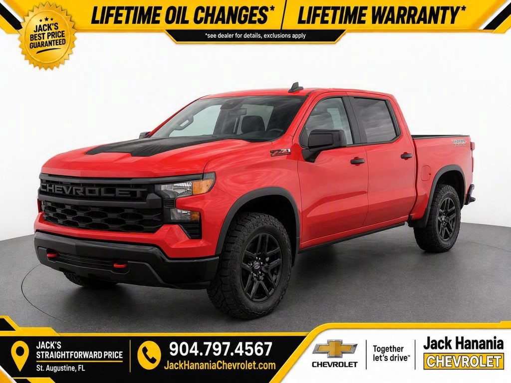 New 2026 Chevrolet Silverado 1500 Custom Trail Boss Truck