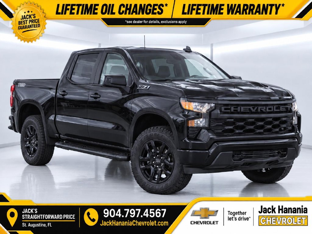 New 2026 Chevrolet Silverado 1500 Custom Trail Boss Truck