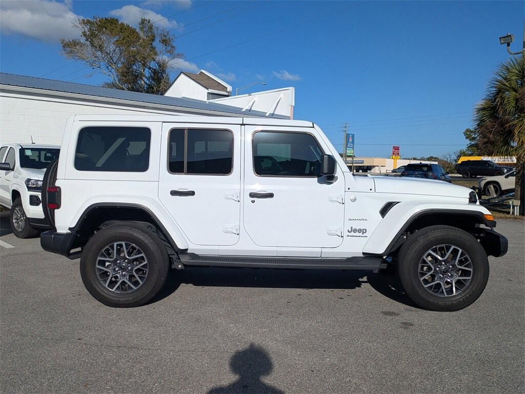Used 2024 Jeep Wrangler 4-Door Sahara 4x4 SUV