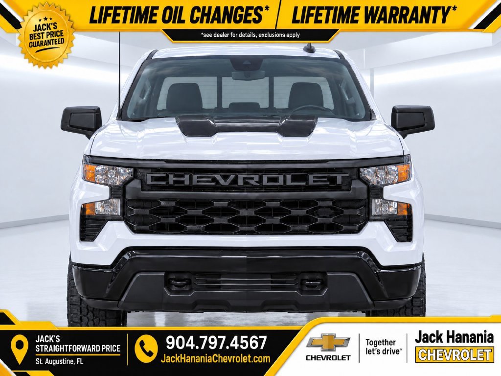New 2026 Chevrolet Silverado 1500 Custom Trail Boss Truck