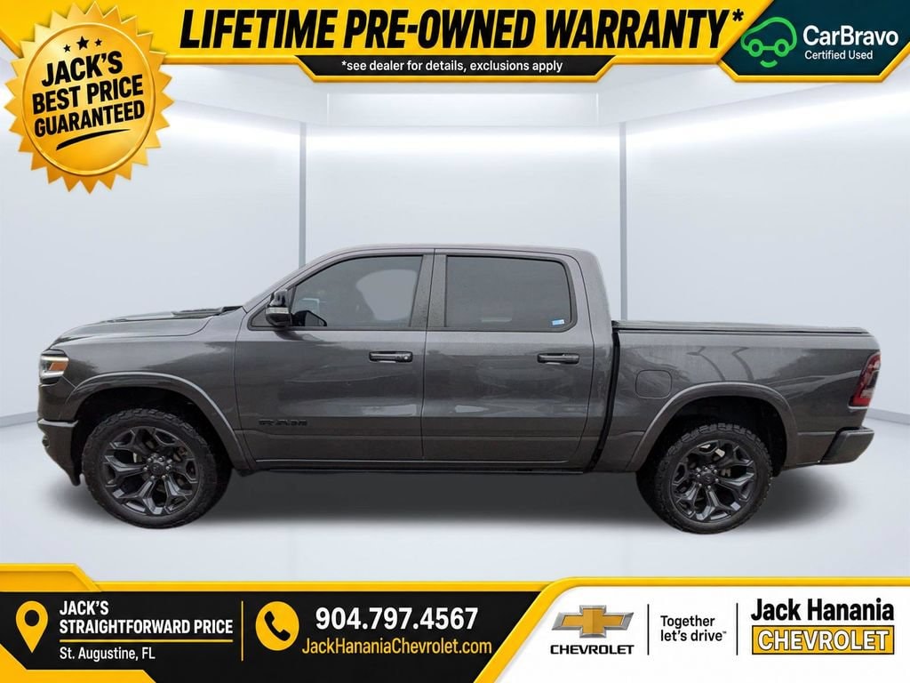 Used 2021 Ram 1500 Limited Crew Cab 4x4 57 Box Truck