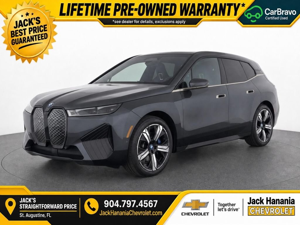 Used 2023 BMW iX Base with VIN WB523CF05PCL89571 for sale in St. Augustine, FL