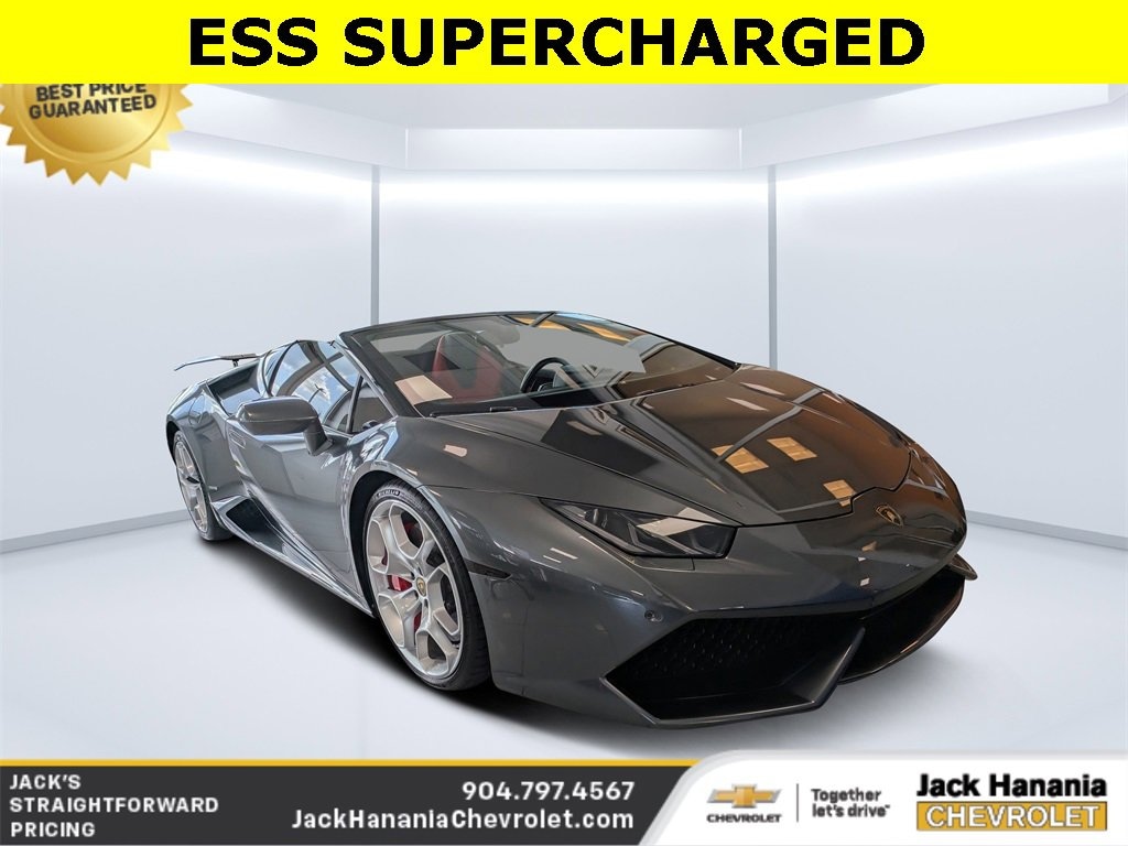 Used 2017 Lamborghini Huracan LP610-4S Convertible