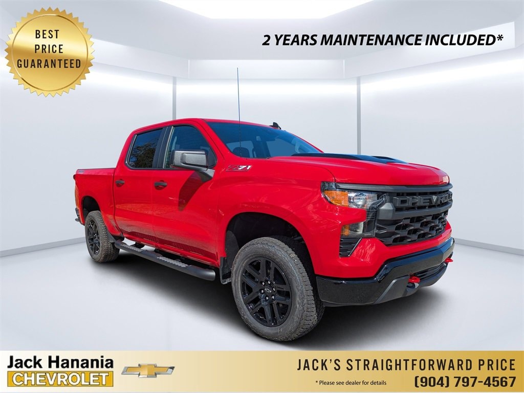 New 2026 Chevrolet Silverado 1500 Custom Trail Boss Truck