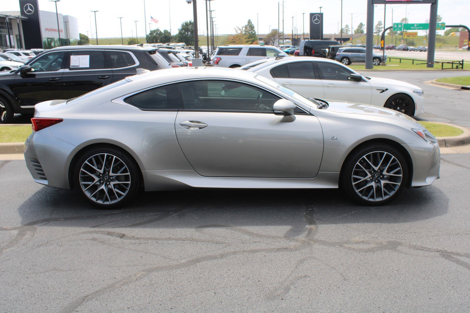 Used 2017 Lexus RC 350 with VIN JTHSE5BC8H5007290 for sale in Tulsa, OK