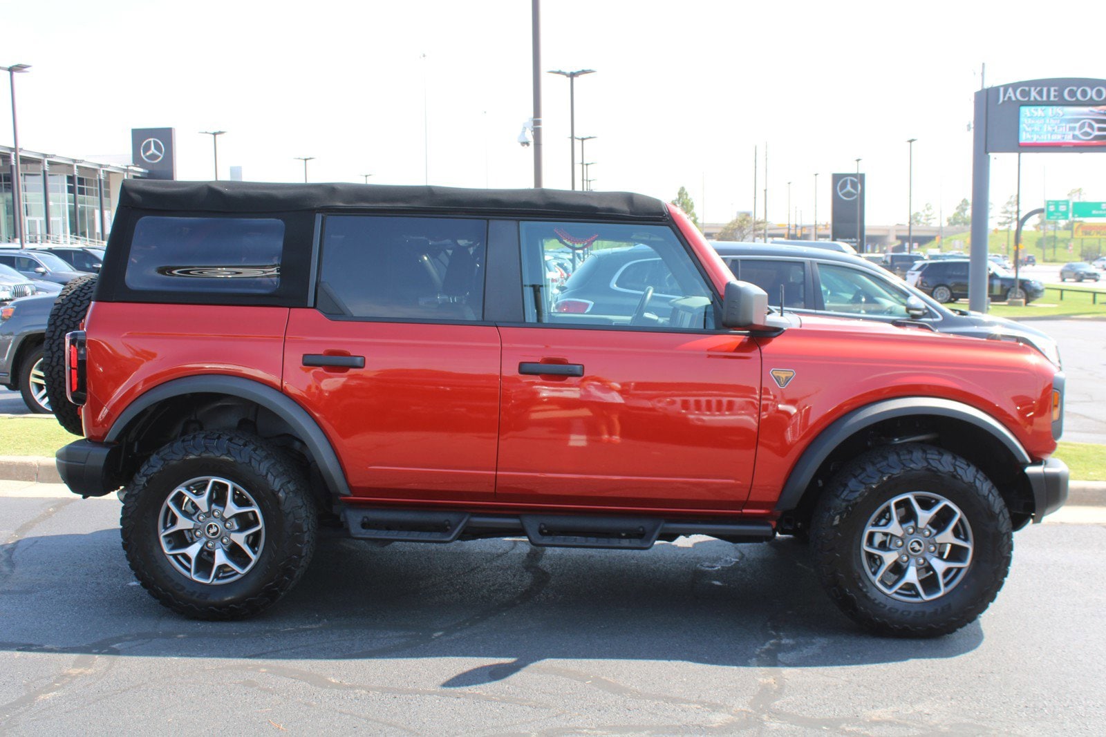 Used 2022 Ford Bronco 4-Door Badlands with VIN 1FMEE5DP7NLB91218 for sale in Tulsa, OK