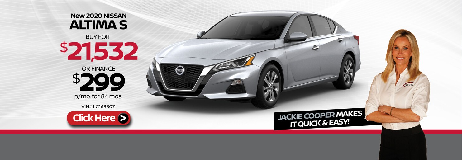 Jackie Cooper Nissan | Your Tulsa OK Nissan Dealer