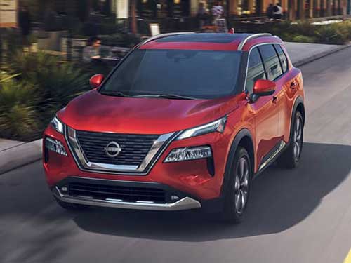Red 2023 Nissan Rogue