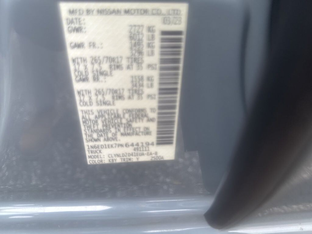 Used 2023 Nissan Frontier Truck Crew Cab