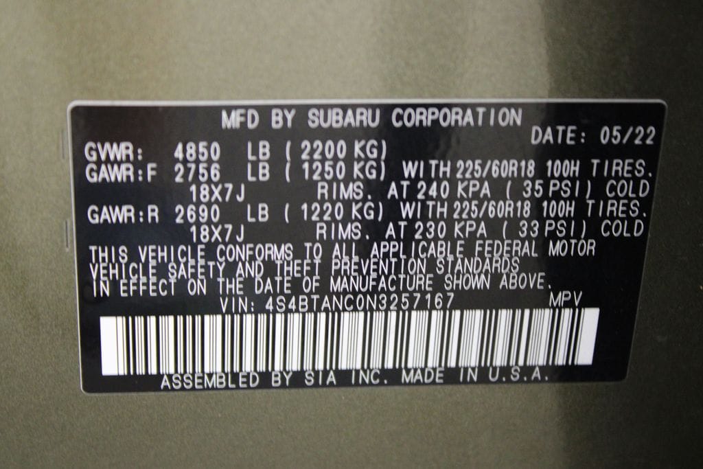 2022 Subaru Outback Limited - Photo 34
