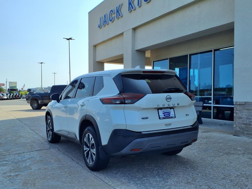 Used 2022 Nissan Rogue SV with VIN 5N1BT3BA8NC676060 for sale in Claremore, OK