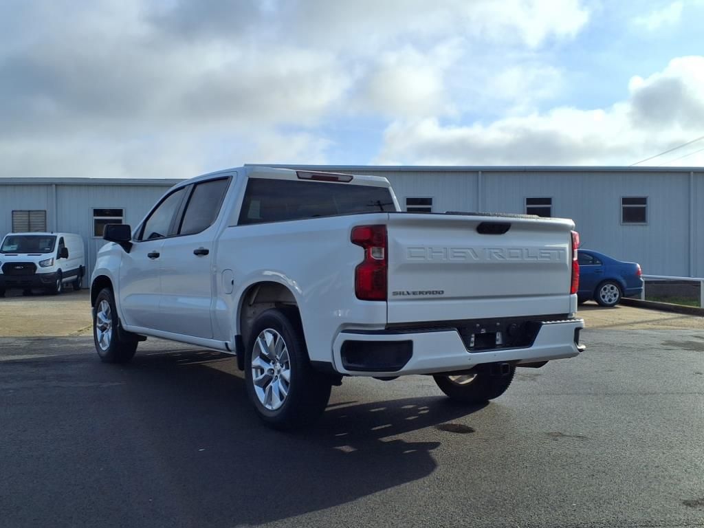 Used 2022 Chevrolet Silverado 1500 Custom with VIN 1GCPABEKXNZ563335 for sale in Claremore, OK