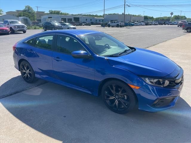 Used 2021 Honda Civic Sport with VIN 19XFC2F85ME002690 for sale in Claremore, OK