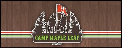 Camp Maple Leaf. Est. 1990.