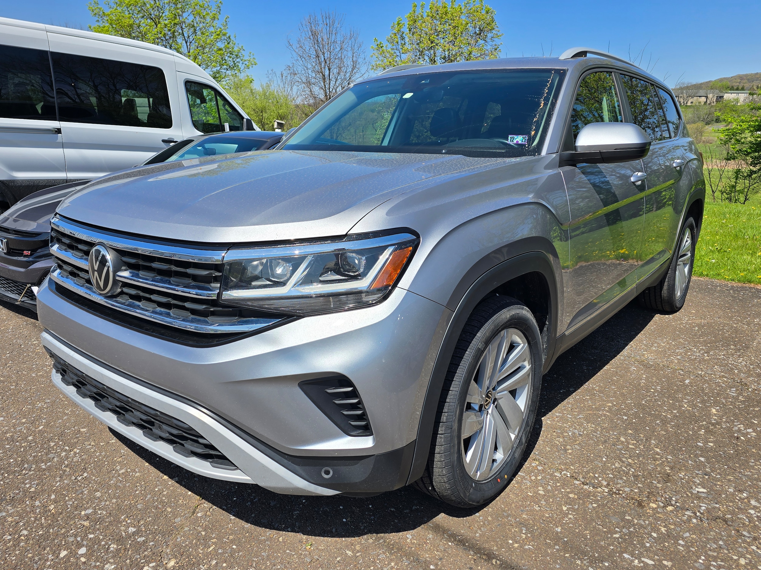 Used 2021 Volkswagen Atlas SEL with VIN 1V2BR2CA1MC504171 for sale in Danville, PA