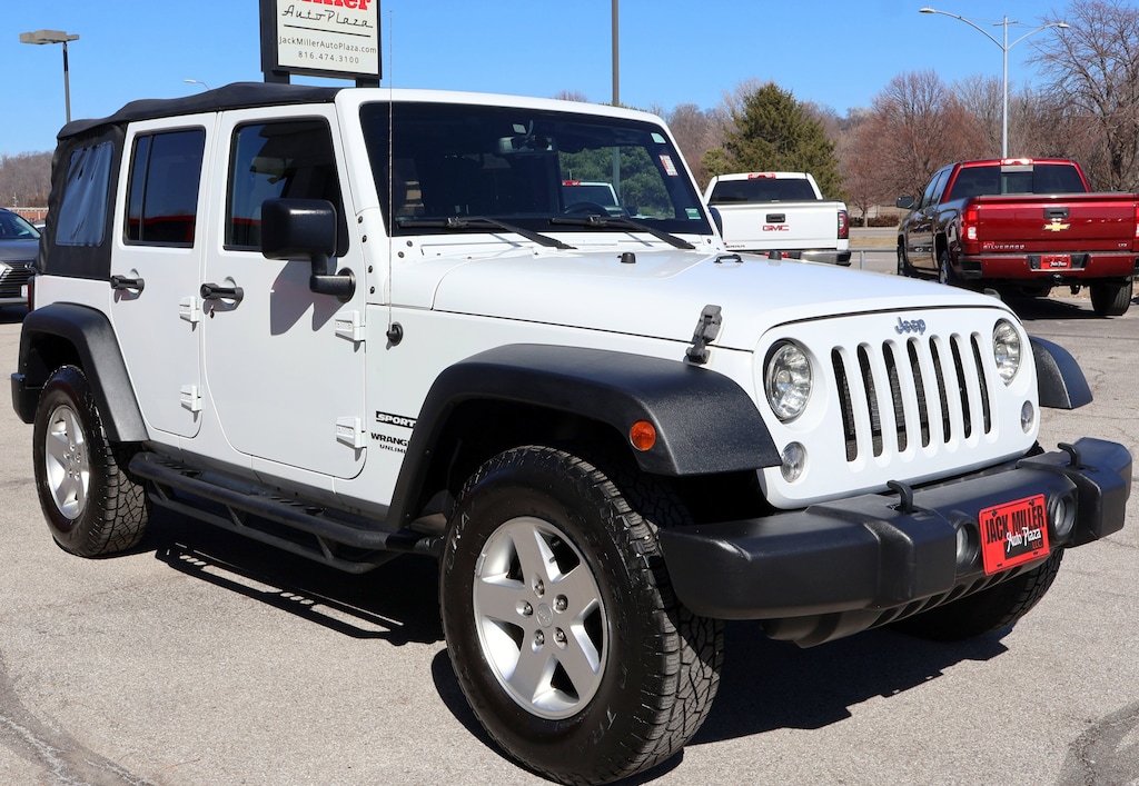 Used 2015 Jeep Wrangler Unlimited Sport 4x4 SUV