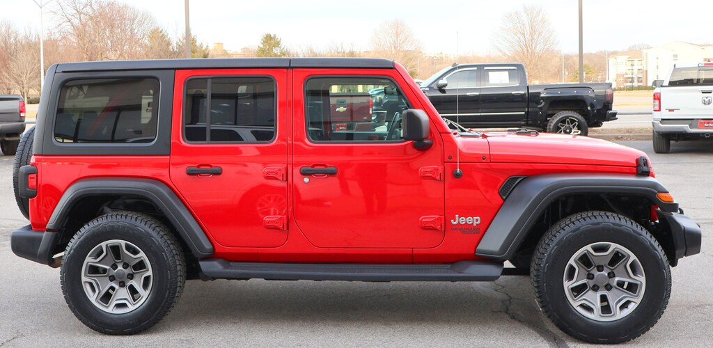 Used 2019 Jeep Wrangler Unlimited Sport 4x4 SUV