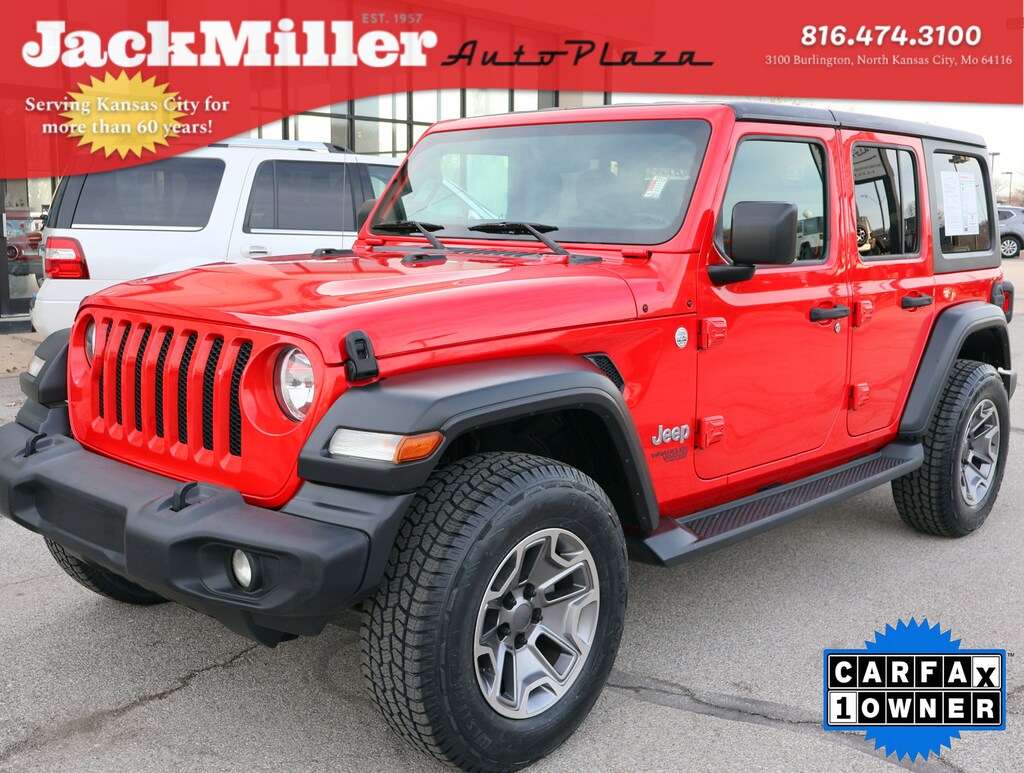 Used 2019 Jeep Wrangler Unlimited Sport 4x4 SUV