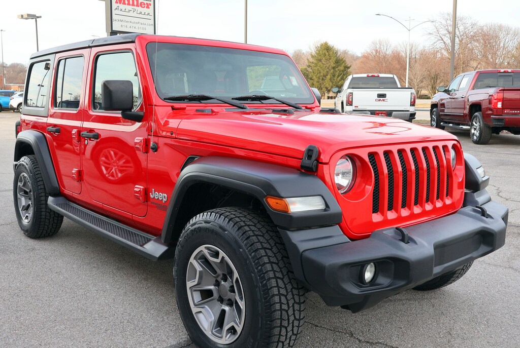 Used 2019 Jeep Wrangler Unlimited Sport 4x4 SUV