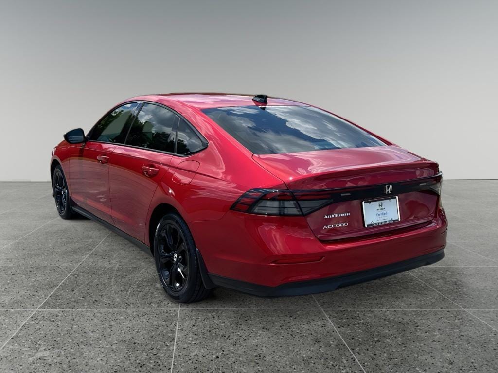 Certified 2025 Honda Accord SE Sedan