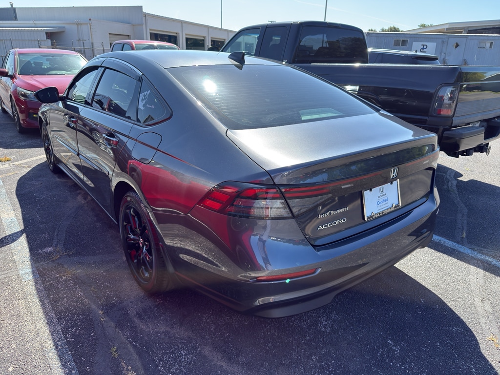 Certified 2025 Honda Accord SE Sedan