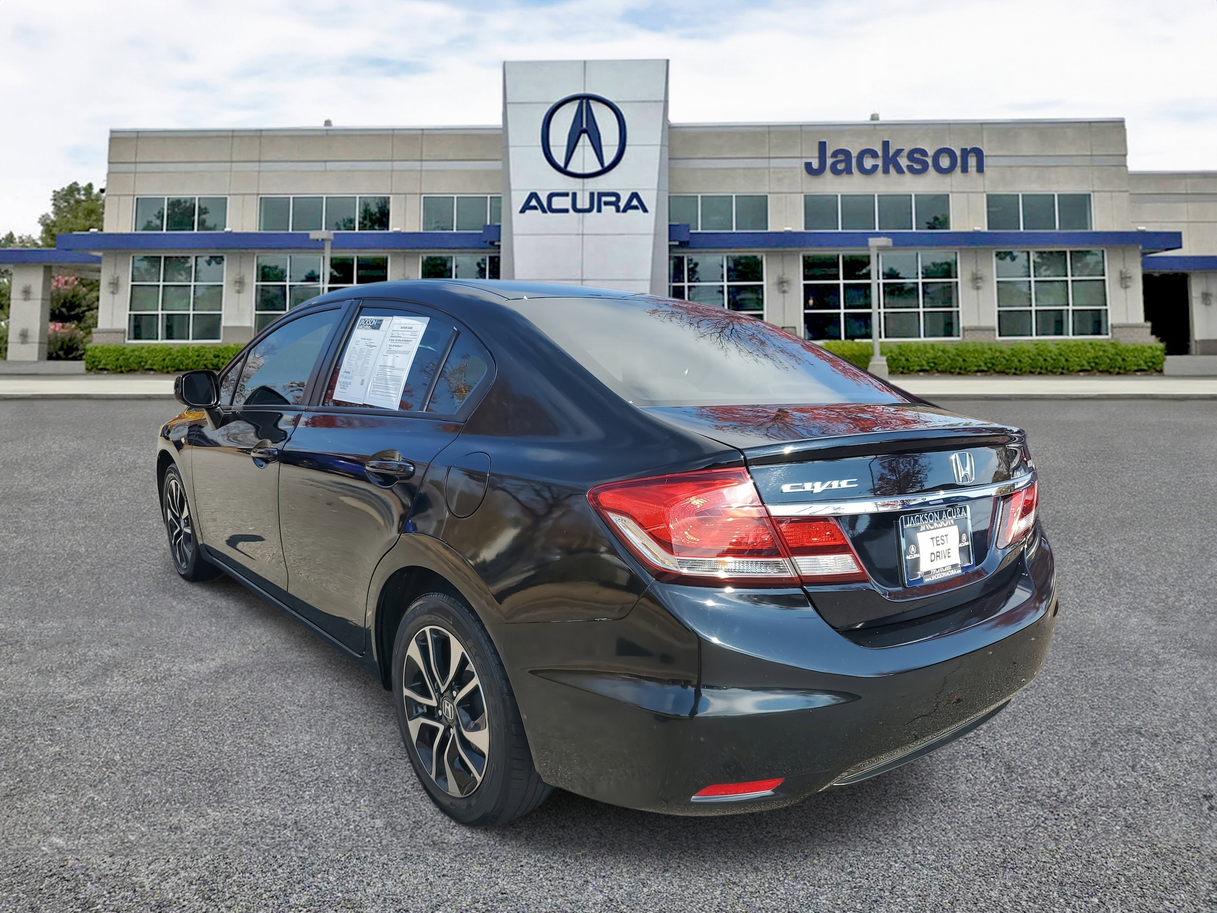 Used 2013 Honda Civic EX with VIN 2HGFB2F86DH534331 for sale in Roswell, GA
