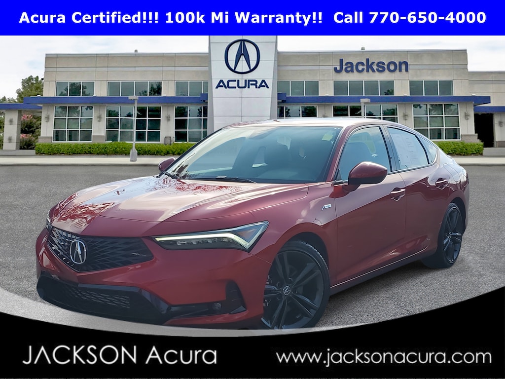 Certified 2024 Acura Integra w/A-Spec Package Hatchback