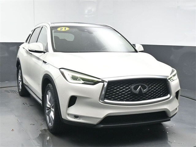 Used 2021 INFINITI QX50 Luxe with VIN 3PCAJ5BA1MF122684 for sale in Macon, GA
