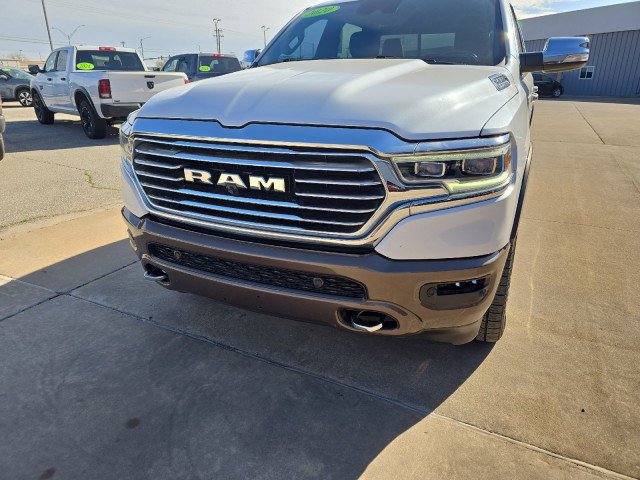 Used 2020 RAM Ram 1500 Pickup Longhorn with VIN 1C6SRFKT1LN144793 for sale in Enid, OK