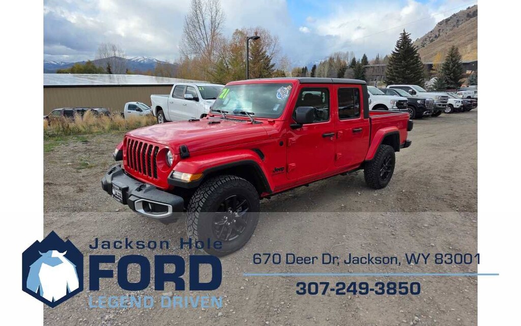 Used 2021 Jeep Gladiator Sport S Truck Crew Cab