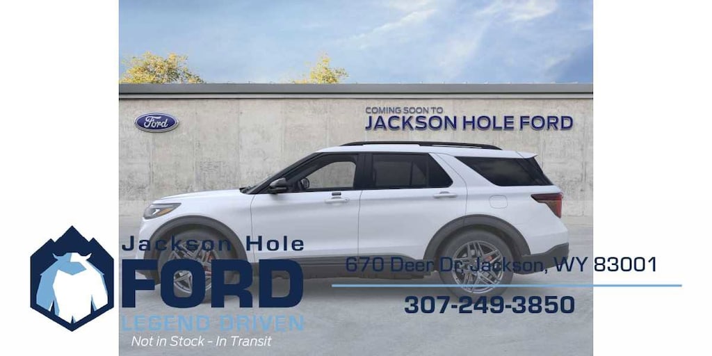 New 2026 Ford Explorer ST SUV