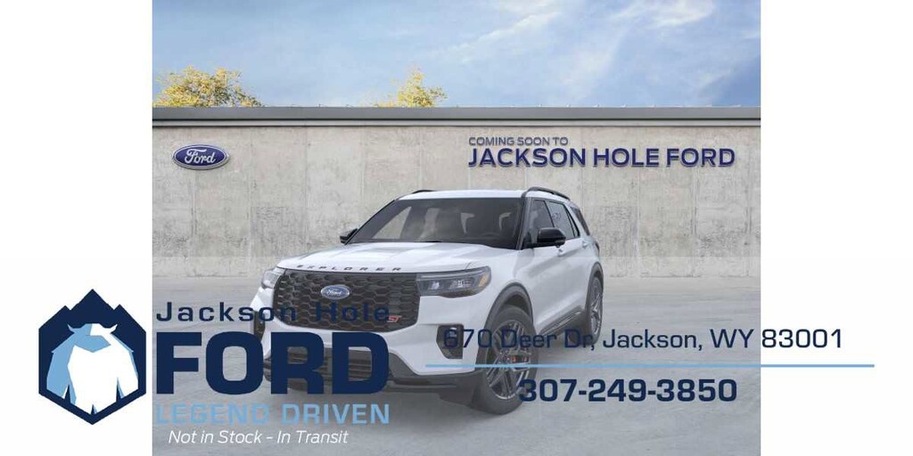 New 2026 Ford Explorer ST SUV