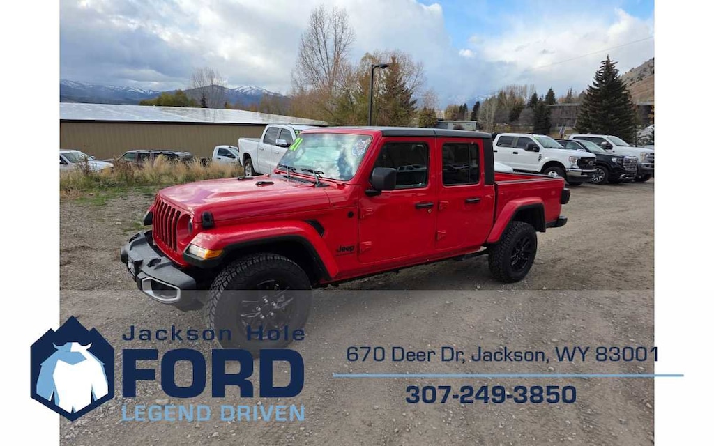 Used 2021 Jeep Gladiator Sport S Truck Crew Cab