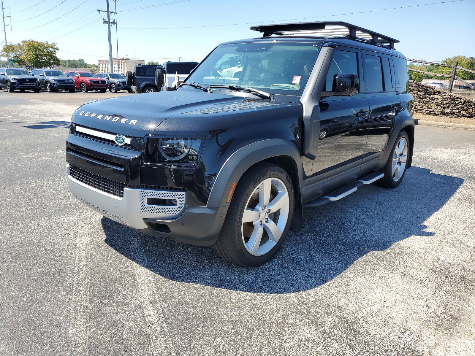 Used 2020 Land Rover Defender HSE with VIN SALE97EU7L2018626 for sale in Jackson, MS