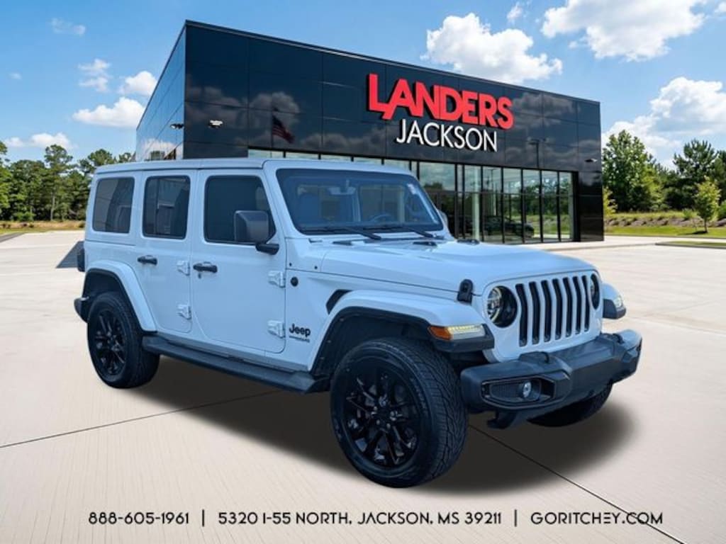 Used 2021 Jeep Wrangler Unlimited Sahara Altitude SUV