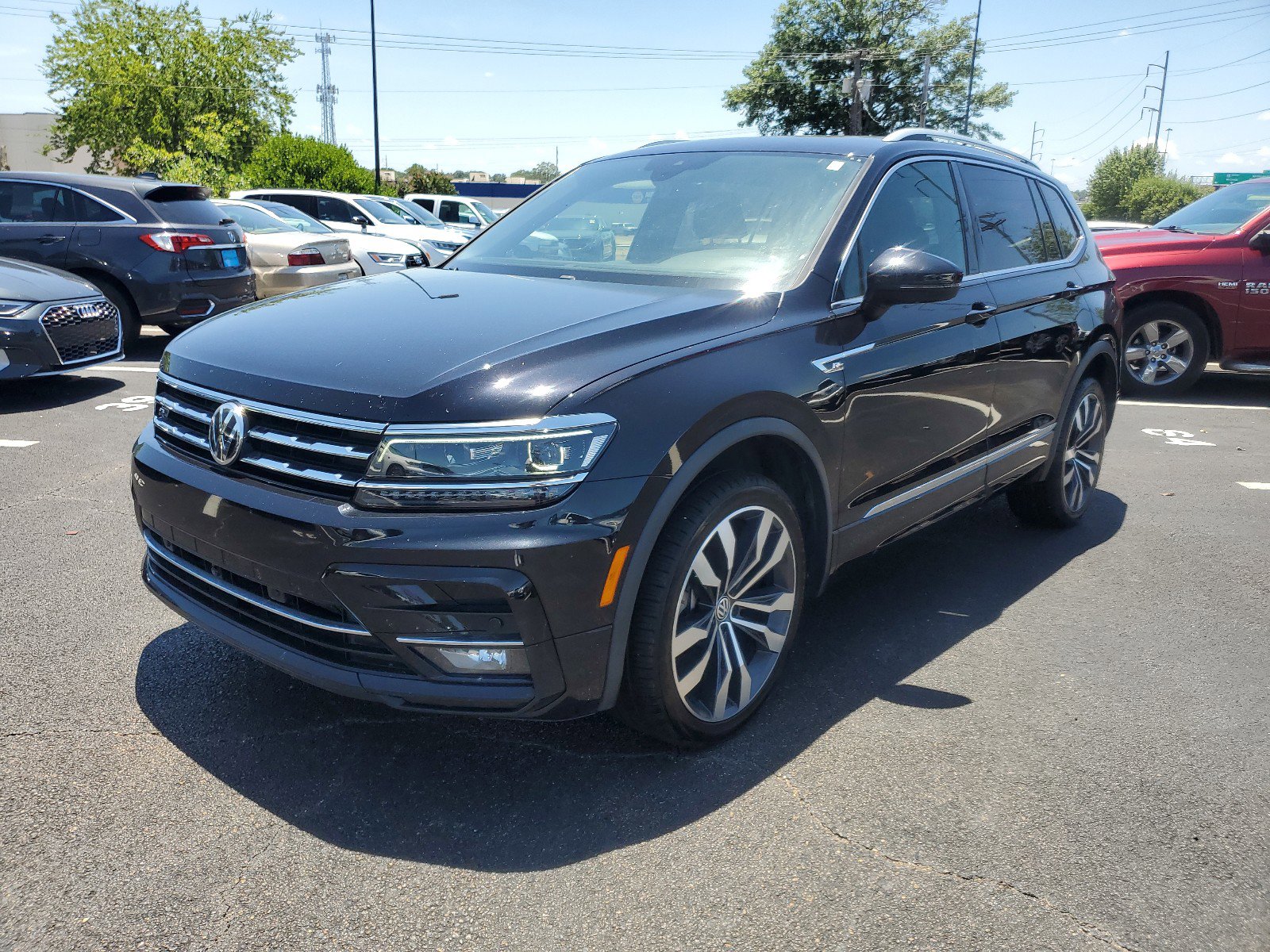 Used 2021 Volkswagen Tiguan SEL Premium R-Line with VIN 3VV4B7AX8MM036345 for sale in Jackson, MS