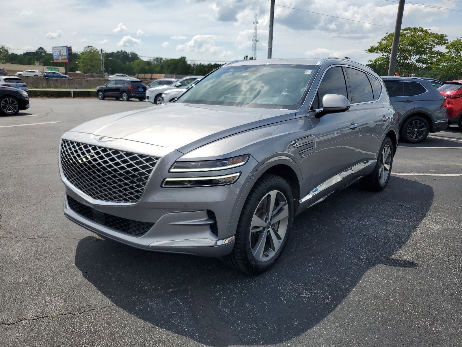 Used 2023 GENESIS GV80 Advanced+ with VIN KMUHCESCXPU129250 for sale in Jackson, MS