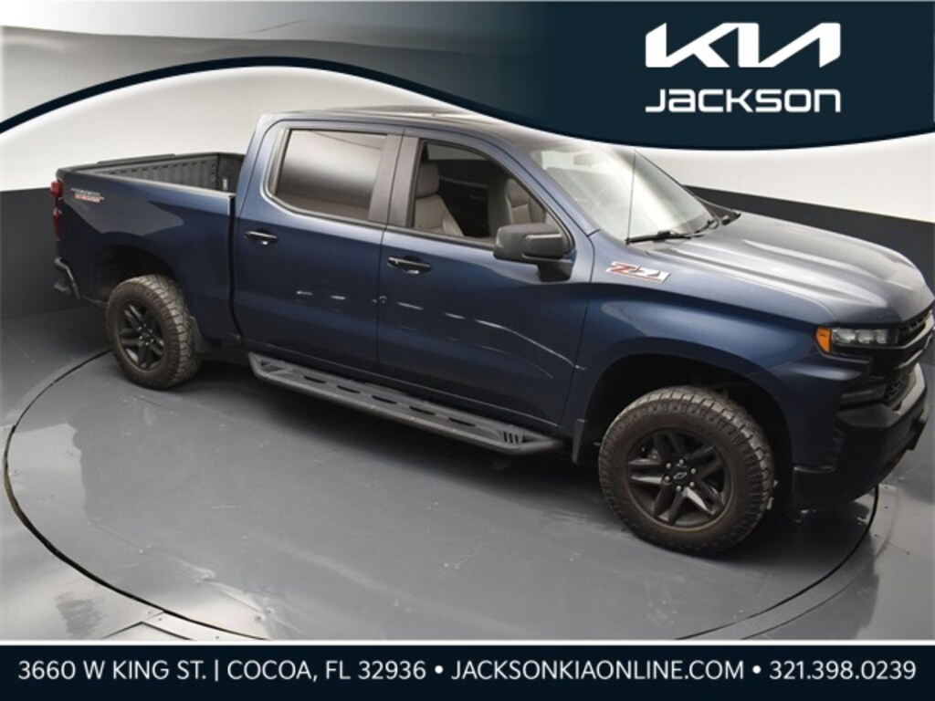 Used 2020 Chevrolet Silverado 1500 LT Trail Boss Truck Crew Cab