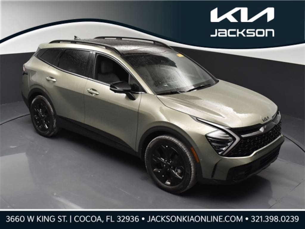 Certified 2025 Kia Sportage Plug-In Hybrid X-Line Prestige SUV