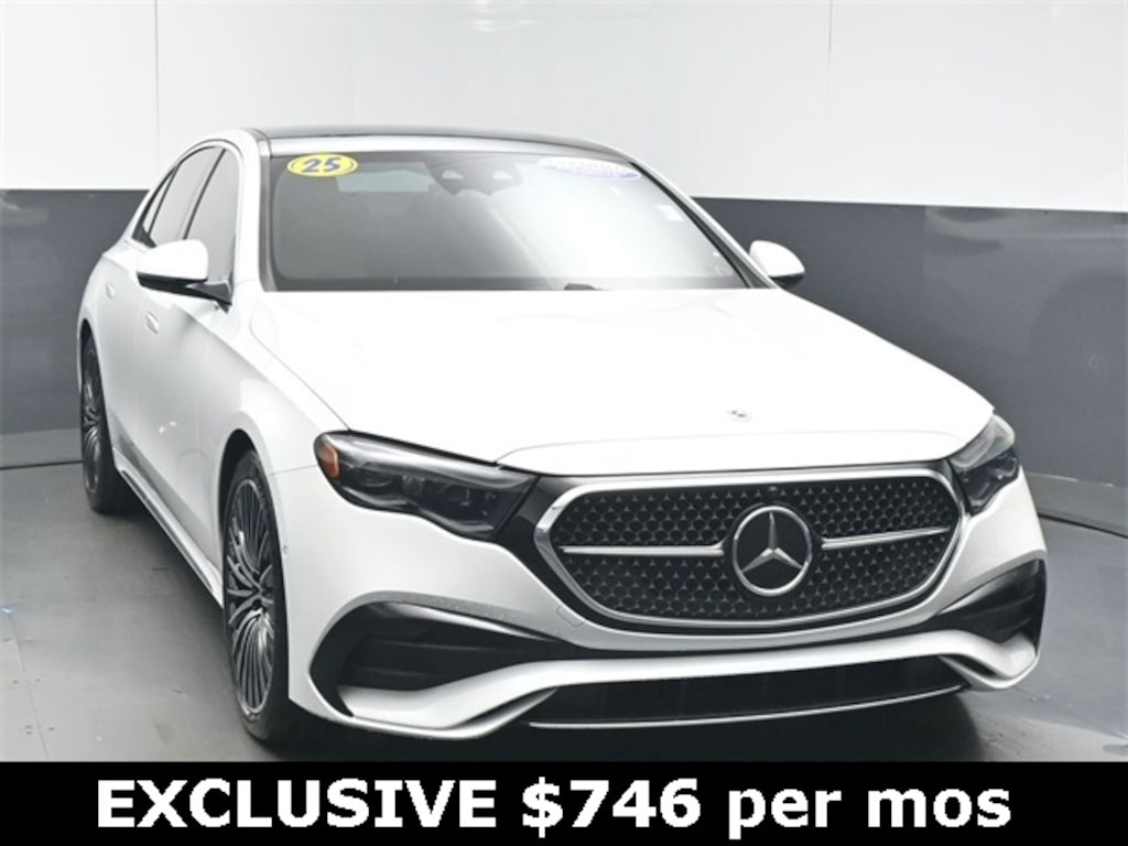 Certified 2025 Mercedes-Benz E-Class E 350 Sedan