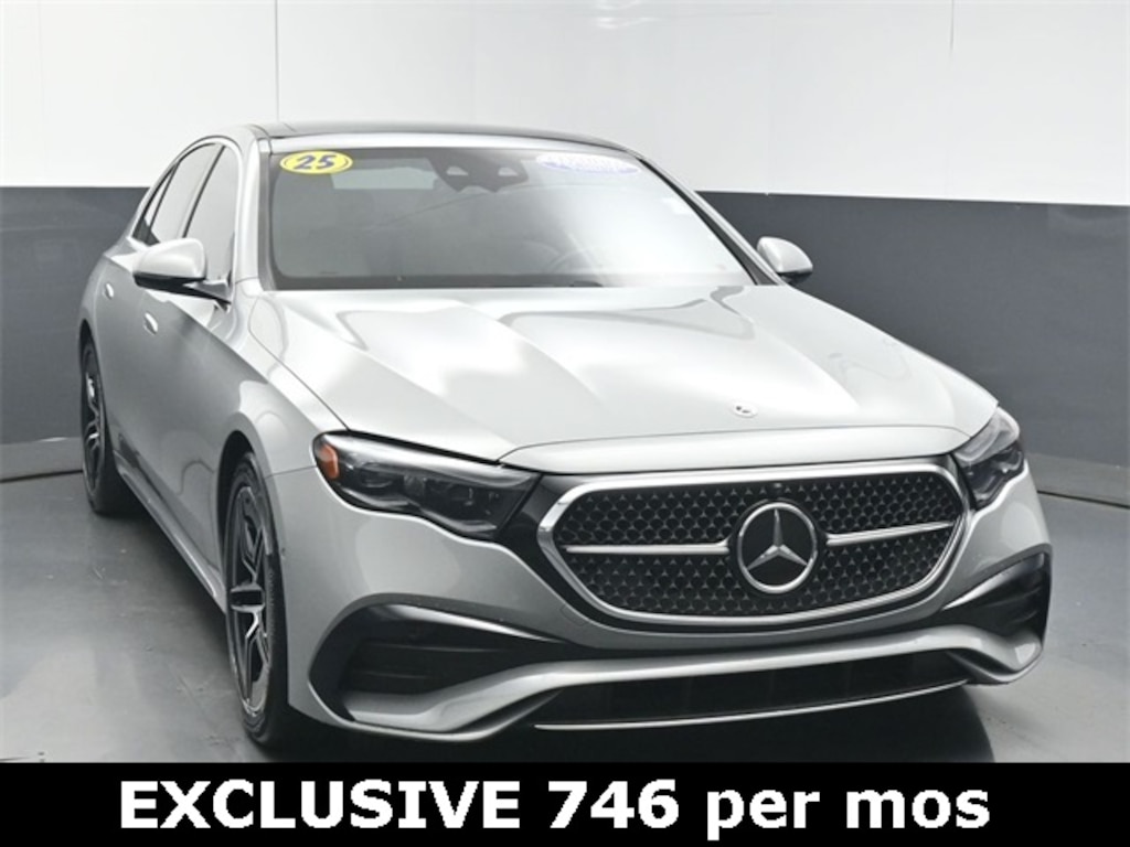 Certified 2025 Mercedes-Benz E-Class E 350 Sedan