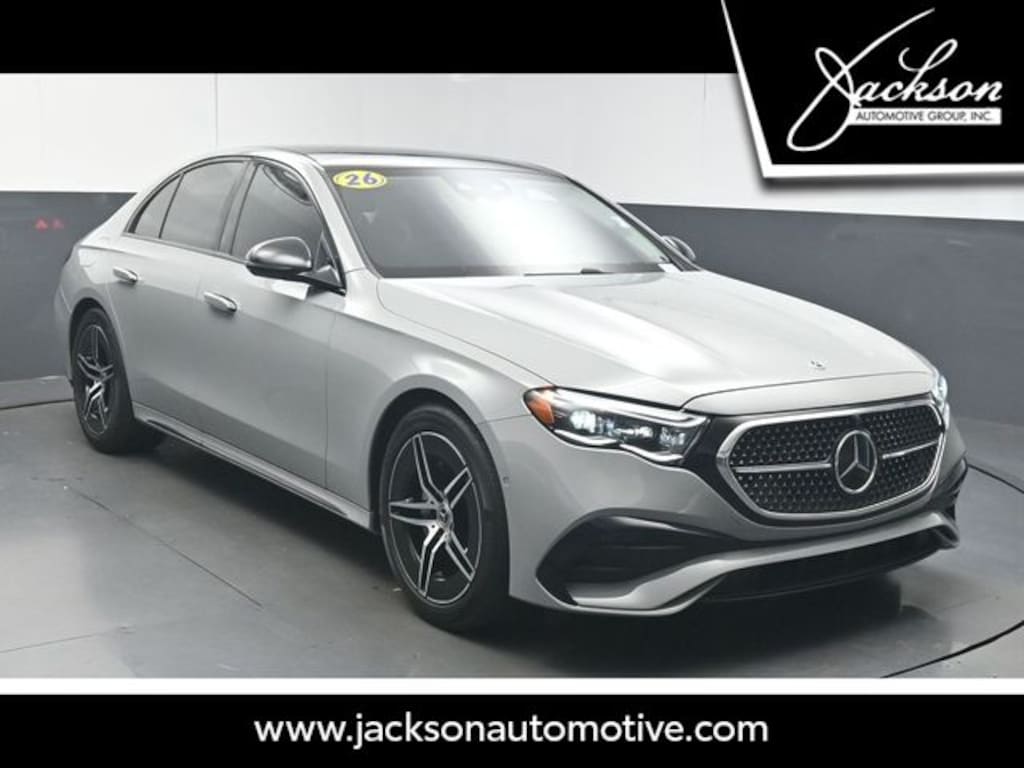 Certified 2026 Mercedes-Benz E-Class Sedan