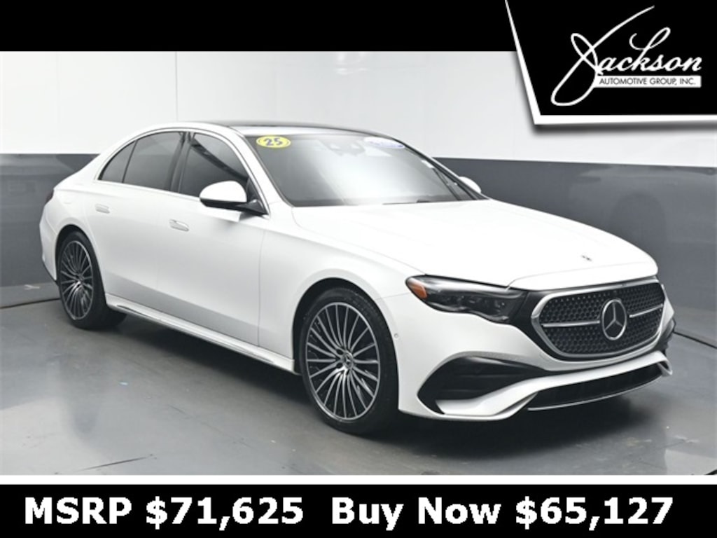 Certified 2025 Mercedes-Benz E-Class E 350 Sedan