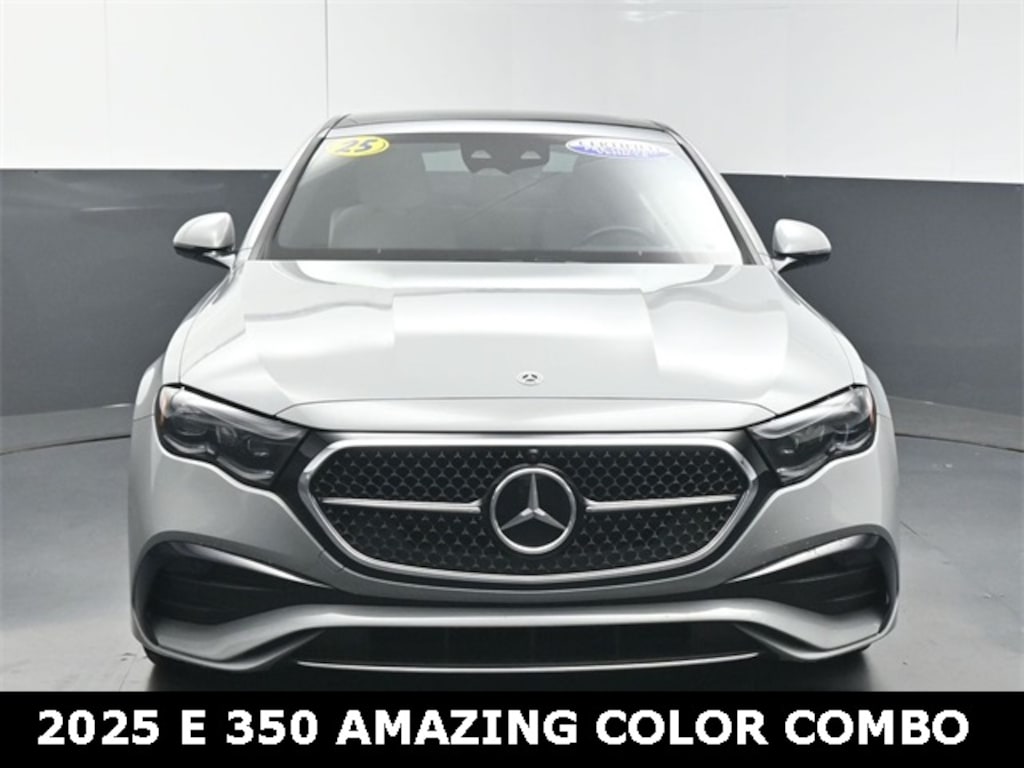 Certified 2025 Mercedes-Benz E-Class E 350 Sedan