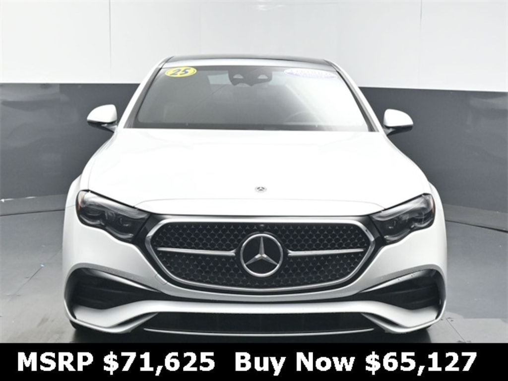 Certified 2025 Mercedes-Benz E-Class E 350 Sedan