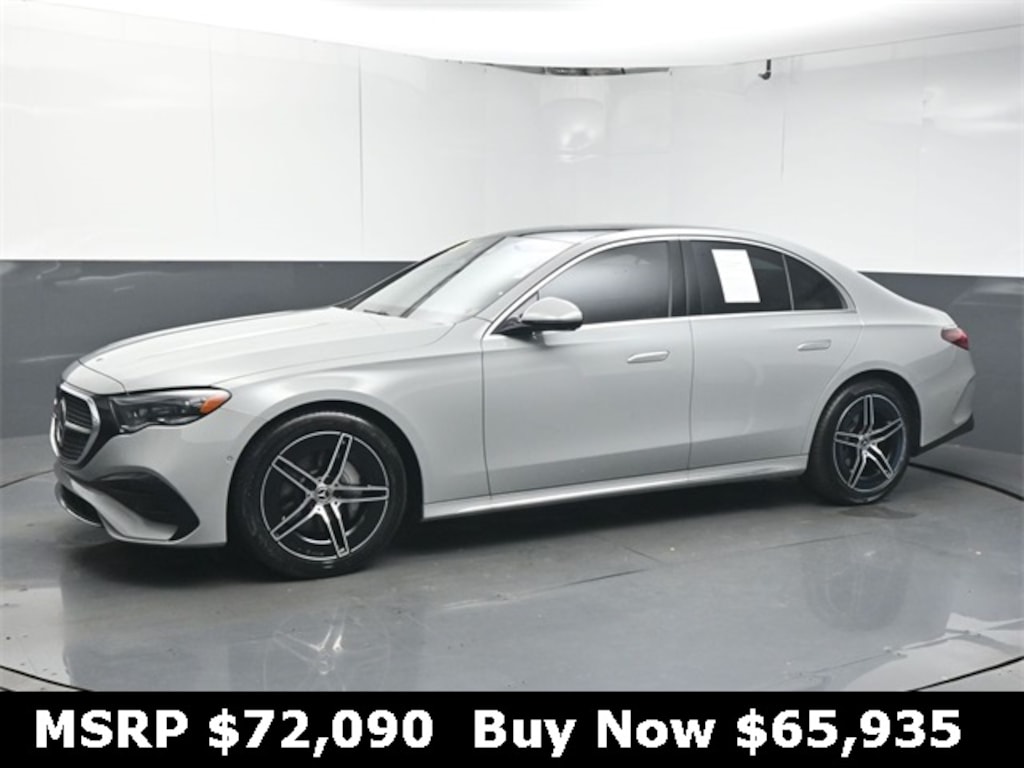 Certified 2025 Mercedes-Benz E-Class E 350 Sedan