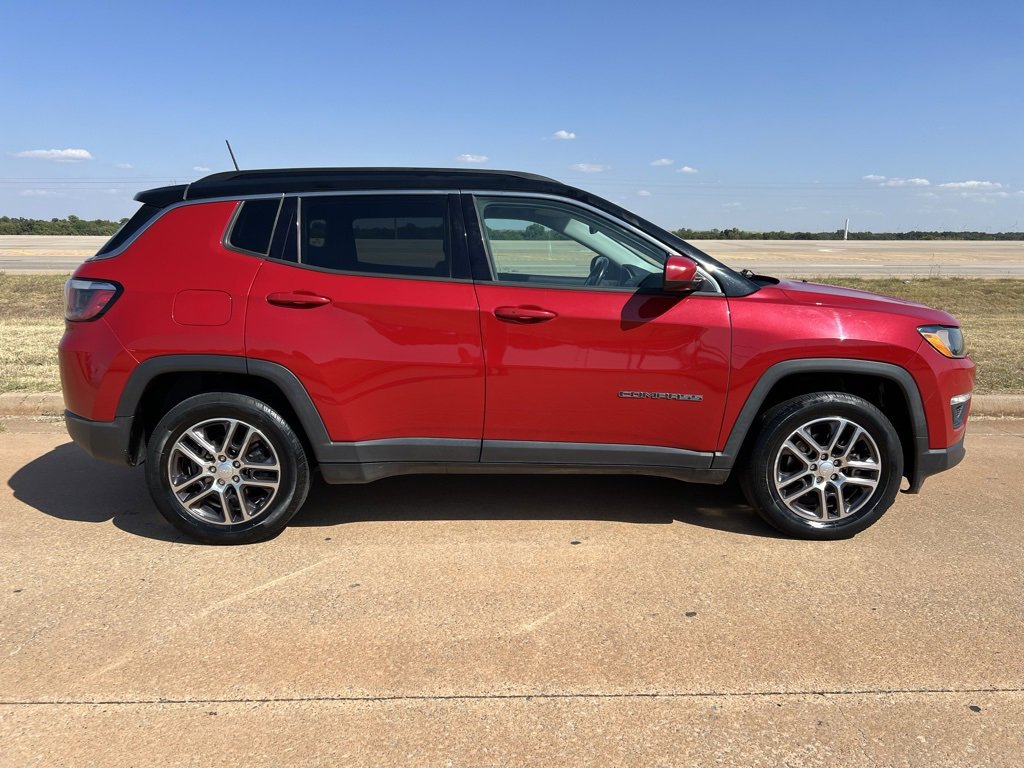 Used 2018 Jeep Compass Latitude with VIN 3C4NJDBB7JT117359 for sale in Kingfisher, OK